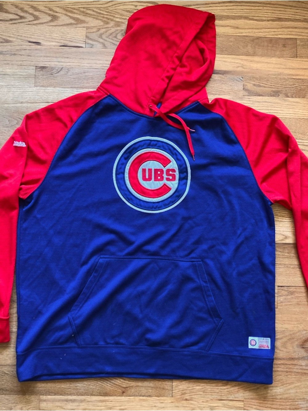 Stitches Royal Blue and Red Cubs Patch Sweatshirt